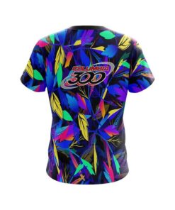 Alternative view of Columbia 300 Neon Leafs CoolWick Bowling Jersey