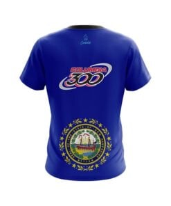 Alternative view of Columbia 300 New Hampshire Flag CoolWick Bowling Jersey