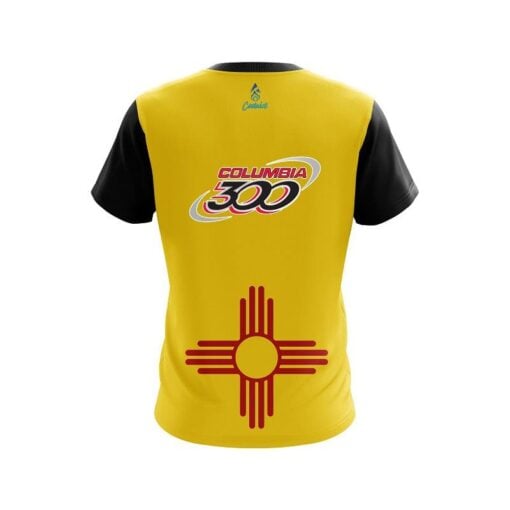 Columbia 300 New Mexico Flag CoolWick Bowling Jersey - Image 2