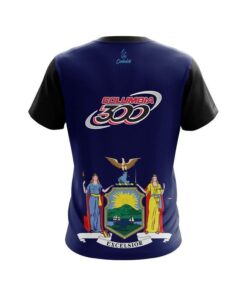 Alternative view of Columbia 300 New York Flag CoolWick Bowling Jersey