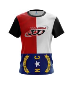 Columbia 300 North Carolina Flag CoolWick Bowling Jersey