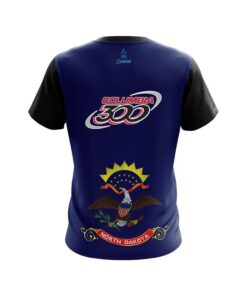 Alternative view of Columbia 300 North Dakota Flag CoolWick Bowling Jersey
