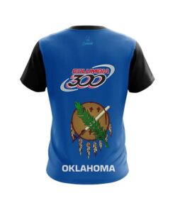 Alternative view of Columbia 300 Oklahoma Flag CoolWick Bowling Jersey