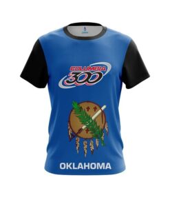 Columbia 300 Oklahoma Flag CoolWick Bowling Jersey