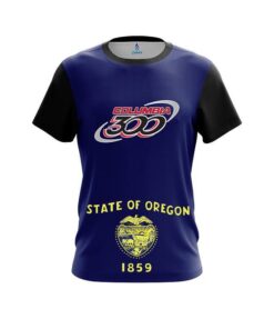 Columbia 300 Oregon Flag CoolWick Bowling Jersey