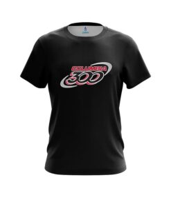Columbia 300 Plain Black CoolWick Bowling Jersey
