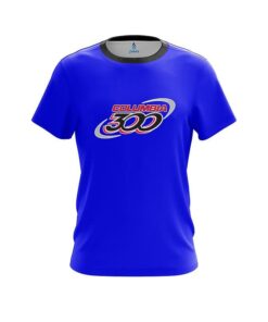 Columbia 300 Plain Blue CoolWick Bowling Jersey
