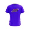 Columbia 300 Plain Purple CoolWick Bowling Jersey - Image 2