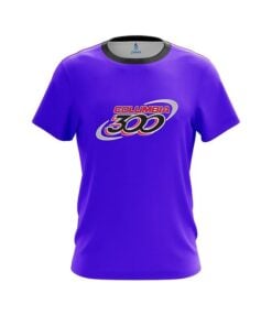 Columbia 300 Plain Purple CoolWick Bowling Jersey
