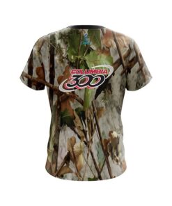 Alternative view of Columbia 300 Real Time Camo CoolWick Bowling Jersey