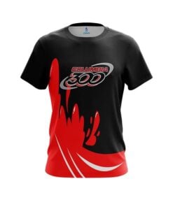 Columbia 300 Red Splash CoolWick Bowling Jersey