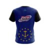 Columbia 300 Rhode Island Flag CoolWick Bowling Jersey - Image 2