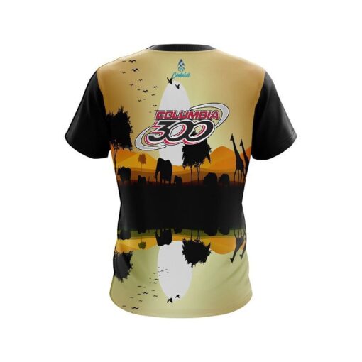 Columbia 300 Wondering Sahara CoolWick Bowling Jersey - Image 2