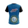 Columbia 300 South Dakota Flag CoolWick Bowling Jersey - Image 2