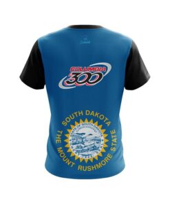 Alternative view of Columbia 300 South Dakota Flag CoolWick Bowling Jersey
