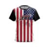 Columbia 300 USA Flag CoolWick Bowling Jersey