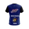 Columbia 300 Wisconsin Flag CoolWick Bowling Jersey - Image 2