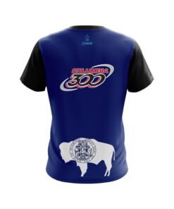 Alternative view of Columbia 300 Wyoming  Flag CoolWick Bowling Jersey