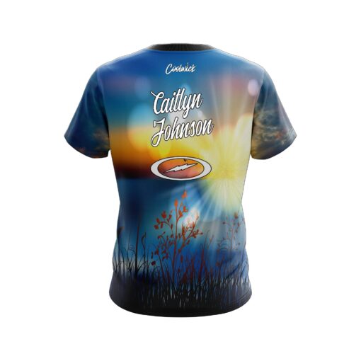 Storm Caitlyn Johnson Sunset CoolWick Bowling Jersey - Image 2