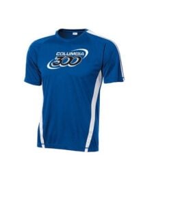 Columbia 300 Men's Chaos Performance Crew Dri-Fit Bowling Shirt