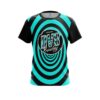 DV8 Aqua Swirl CoolWick Bowling Jersey