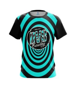 DV8 Aqua Swirl CoolWick Bowling Jersey