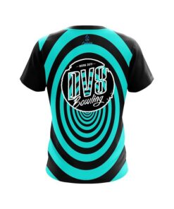 Alternative view of DV8 Aqua Swirl CoolWick Bowling Jersey