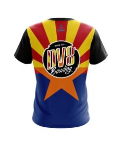 Alternative view of DV8 Arizona Flag CoolWick Bowling Jersey