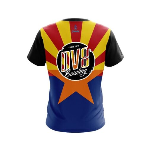 DV8 Arizona Flag CoolWick Bowling Jersey - Image 2