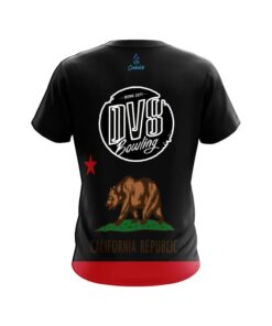 Alternative view of DV8 California Republic Flag CoolWick Bowling Jersey
