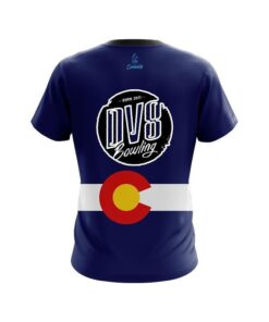 Alternative view of DV8 Colorado Flag CoolWick Bowling Jersey