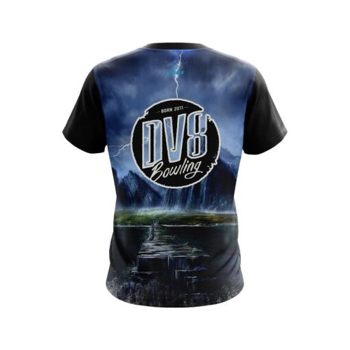DV8 Electric Mountain CoolWick Bowling Jersey - Image 2