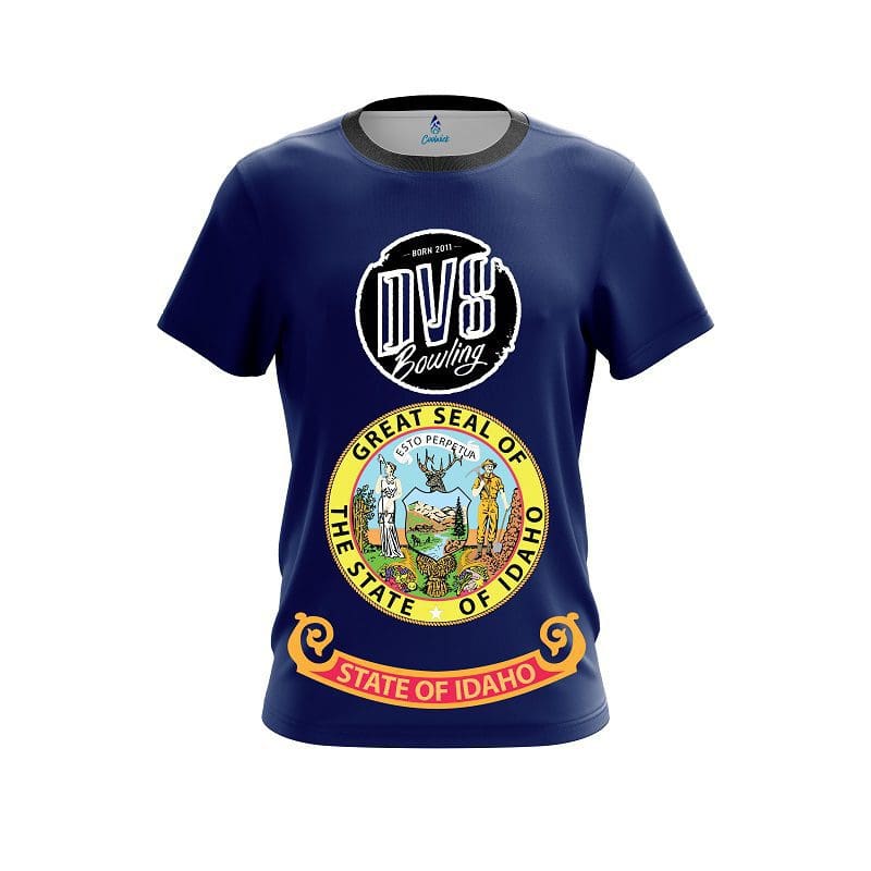 DV8 Idaho Flag CoolWick Bowling Jersey