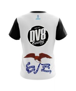 Alternative view of DV8 Iowa Flag CoolWick Bowling Jersey