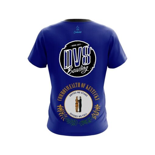 DV8 Kentucky Flag CoolWick Bowling Jersey - Image 2