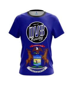 DV8 Michigan Flag CoolWick Bowling Jersey