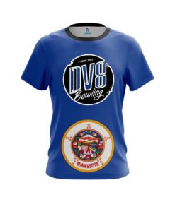 DV8 Minnesota Flag CoolWick Bowling Jersey