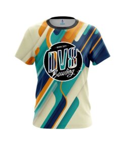 DV8 Modern Stripe CoolWick Bowling Jersey