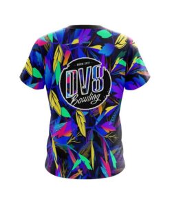 Alternative view of DV8 Neon Leafs CoolWick Bowling Jersey