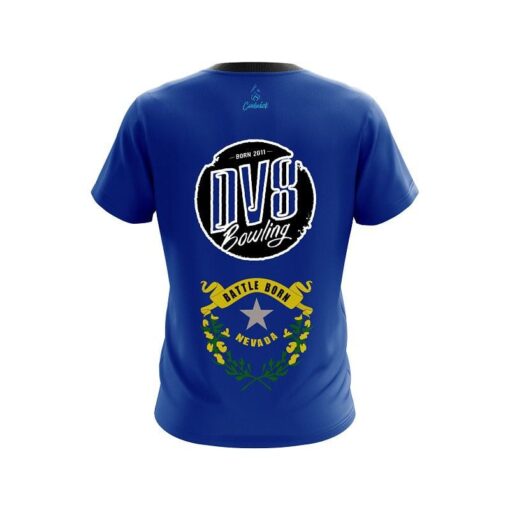 DV8 Nevada Flag CoolWick Bowling Jersey - Image 2