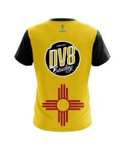 Alternative view of DV8 New Mexico Flag CoolWick Bowling Jersey