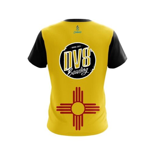 DV8 New Mexico Flag CoolWick Bowling Jersey - Image 2