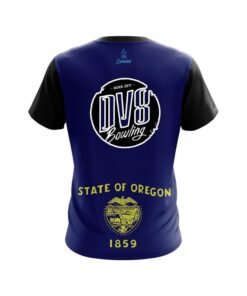 Alternative view of DV8 Oregon Flag CoolWick Bowling Jersey