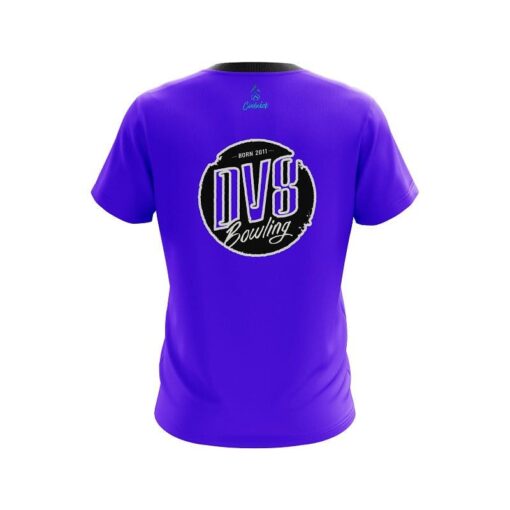 DV8 Forest Plain Purple Bowling Jersey - Image 2