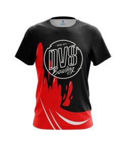 DV8 Red Splash CoolWick Bowling Jersey