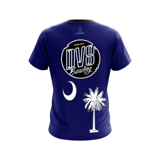 DV8 South Carolina Flag CoolWick Bowling Jersey - Image 2