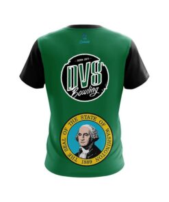 Alternative view of DV8 Washington Flag CoolWick Bowling Jersey