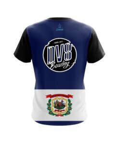 Alternative view of DV8 West Virginia Flag CoolWick Bowling Jersey