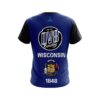 DV8 Wisconsin Flag CoolWick Bowling Jersey - Image 2
