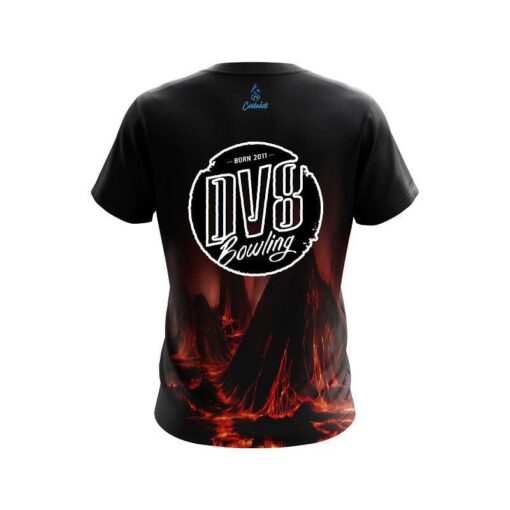 DV8 Molten Volcano CoolWick Bowling Jersey - Image 2